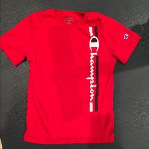 Boys XL red champion shirt